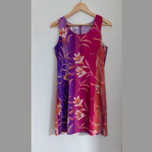 Vintage 60s/70s Floral A-Line Mini Dress XS/S
